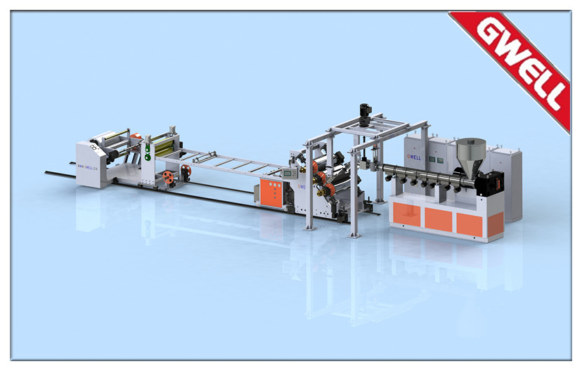 TPU热熔胶片挤出生产线
